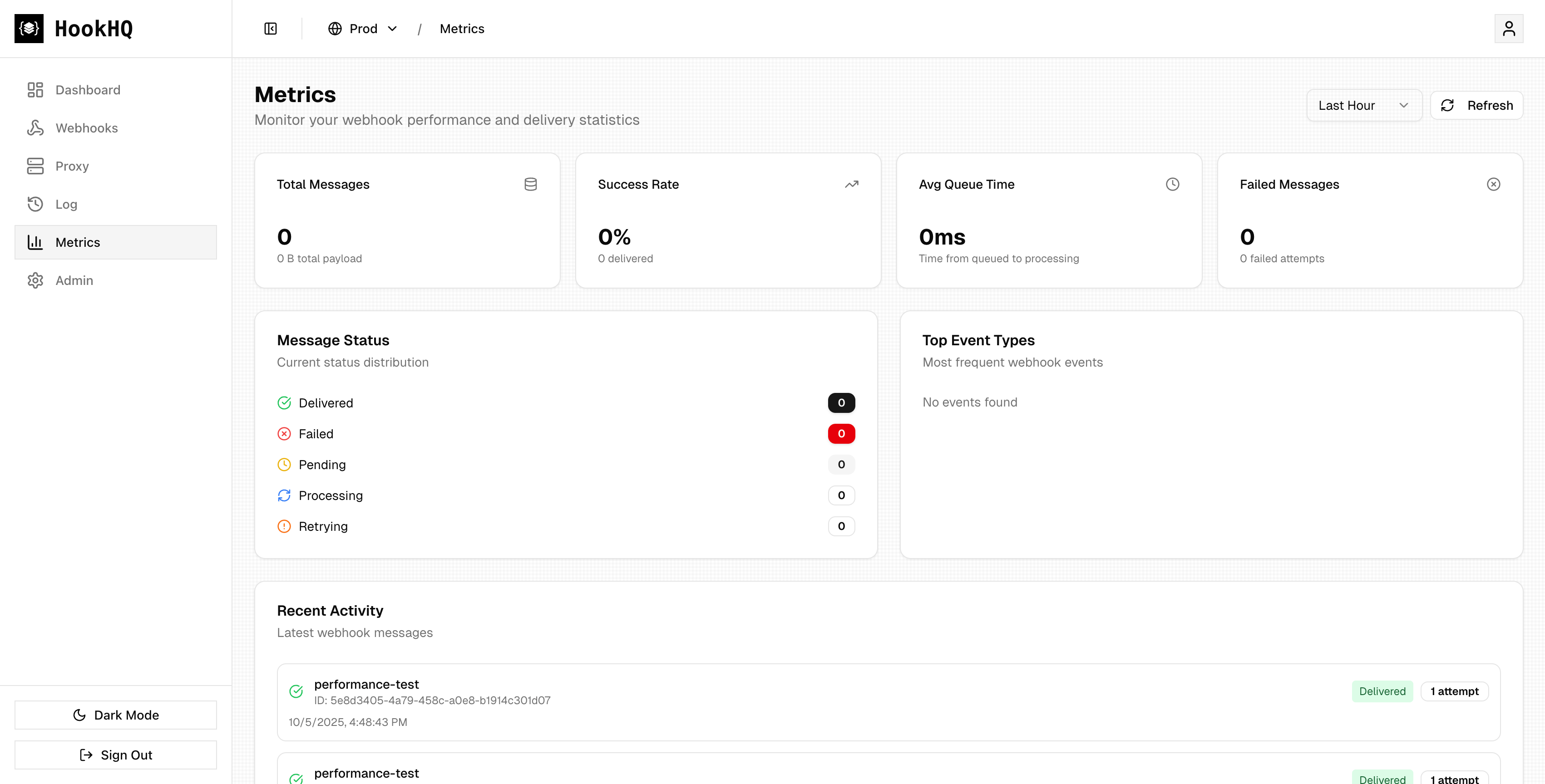 HookHQ screenshot 2